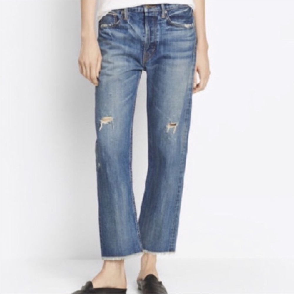 Vince High Rise Union Slouch Jeans Craftsman